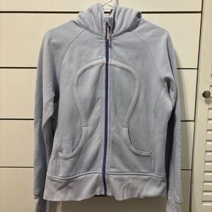 Lululemon Pale Purple Scuba Hoodie